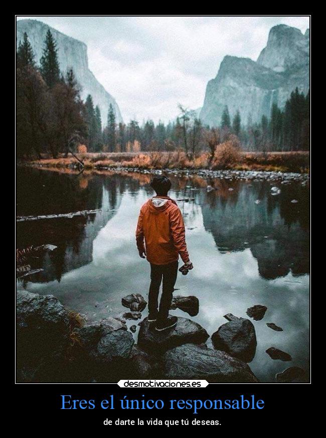 Eres el único responsable - 