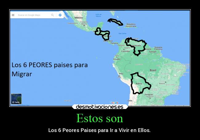 carteles filosofia memes paises novayas bolivia cuba honduras guatemala nicaragua venezuela desmotivaciones