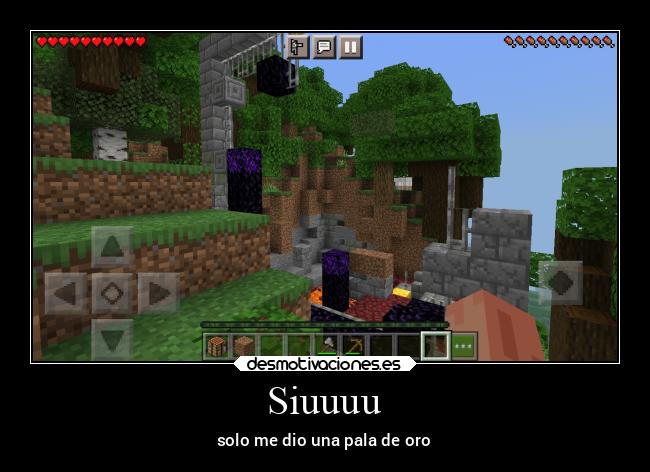 Siuuuu - solo me dio una pala de oro