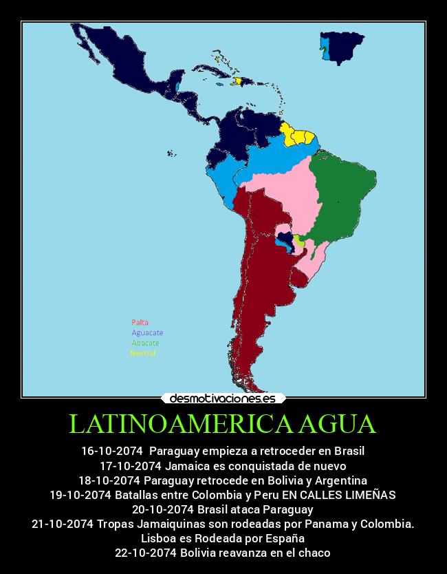 carteles politica memes espana aguacate chile bolivia guatemala desmotivaciones