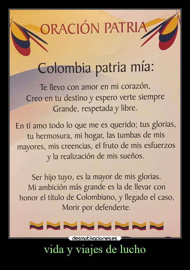 vida y viajes de lucho -