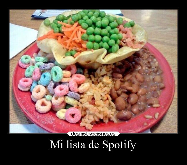 Mi lista de Spotify -