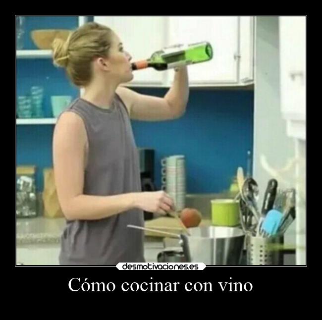 Cómo cocinar con vino -
