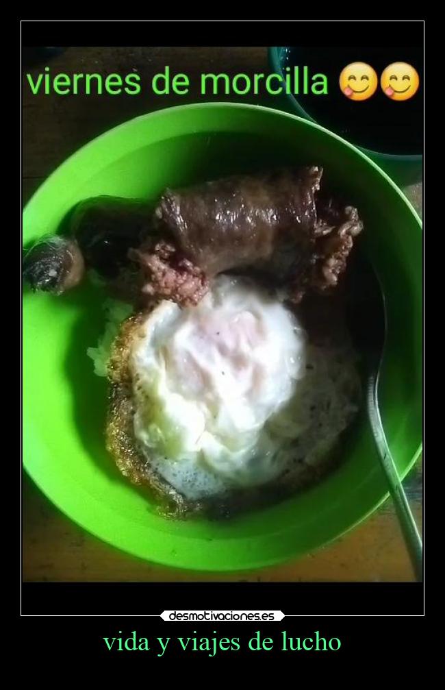 vida y viajes de lucho -