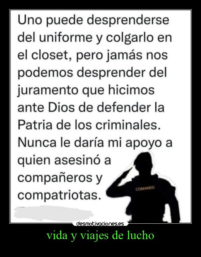vida y viajes de lucho -