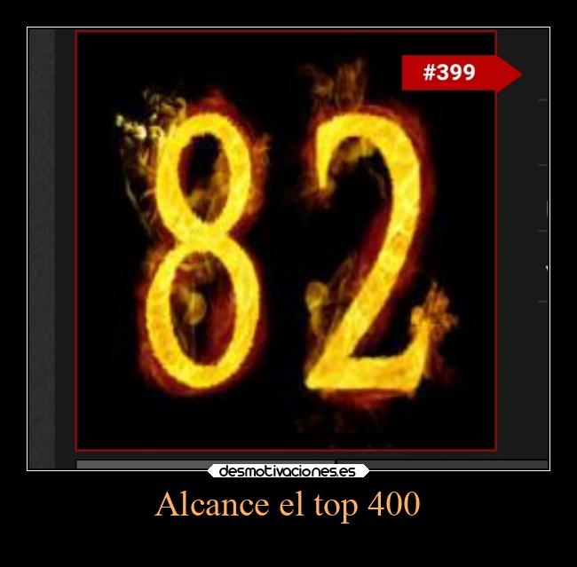 Alcance el top 400 - 