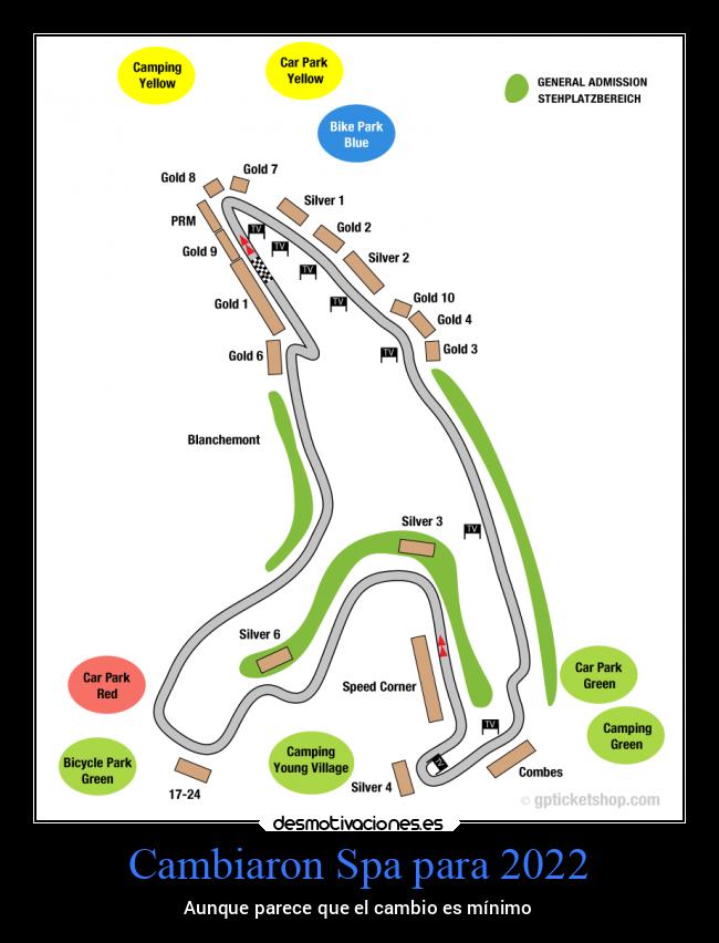 Cambiaron Spa para 2022 - 