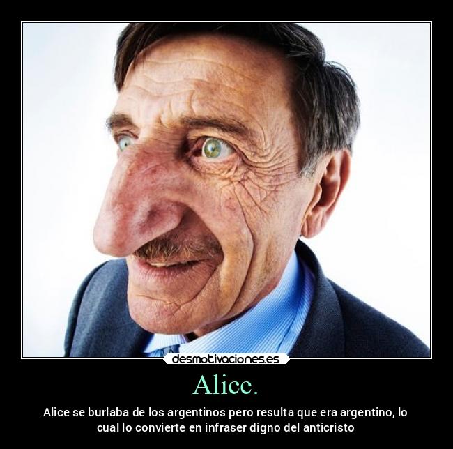 Alice. - 