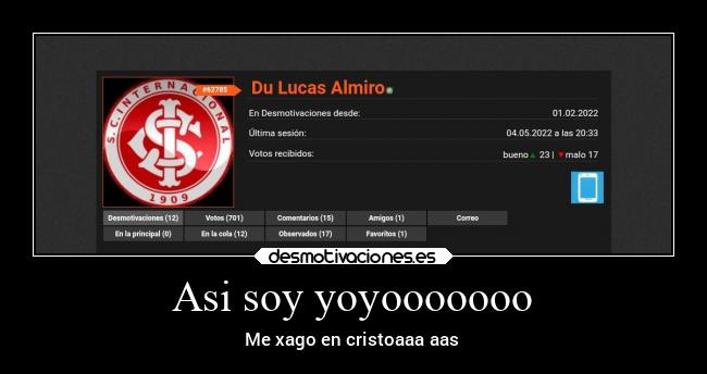 Asi soy yoyooooooo - 