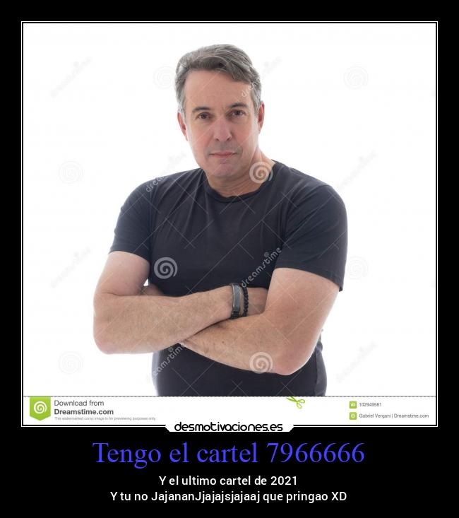 Tengo el cartel 7966666 - 