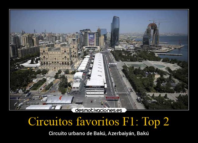 Circuitos favoritos F1: Top 2 - 