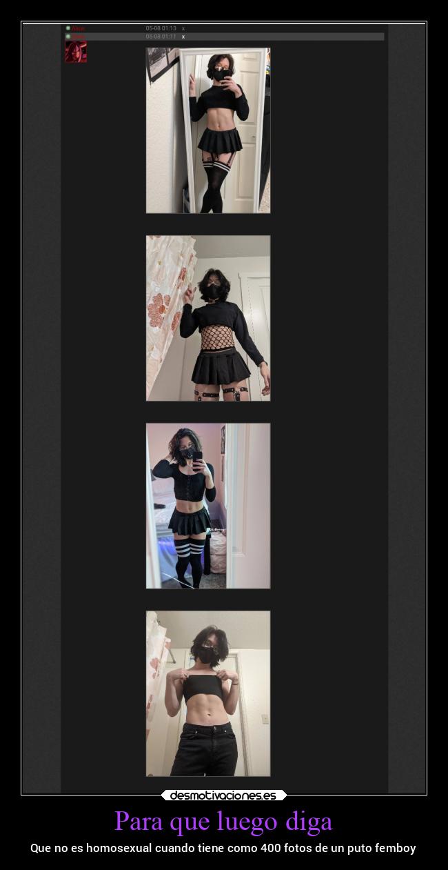 Para que luego diga - 