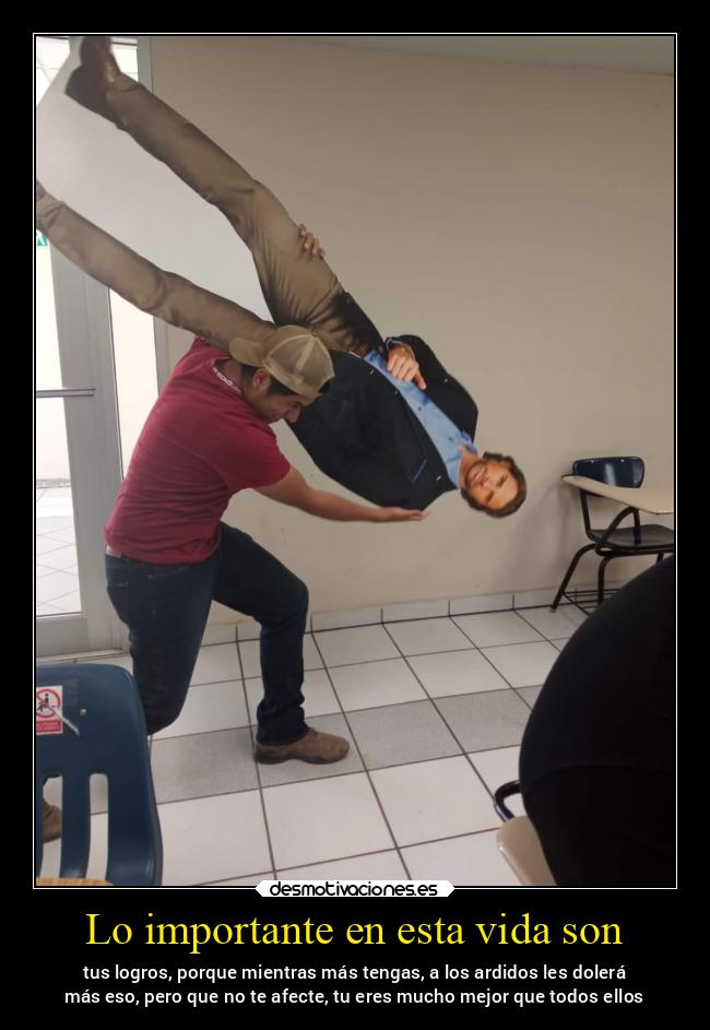 Lo importante en esta vida son - 