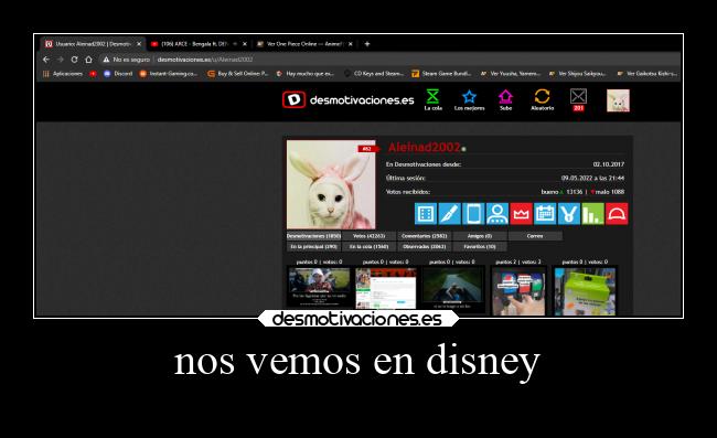 nos vemos en disney -