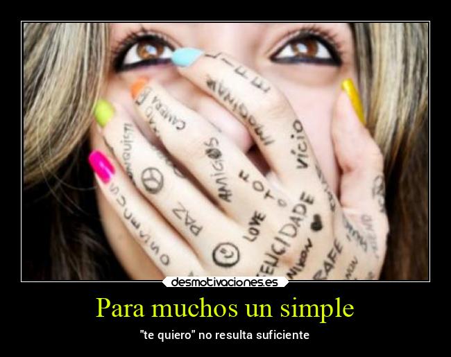 Para muchos un simple - 