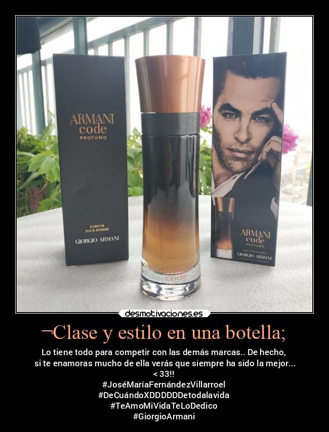 carteles debilidad giorgioarmani codeprofumo isthisloveoramidreaming thismustbelove desmotivaciones