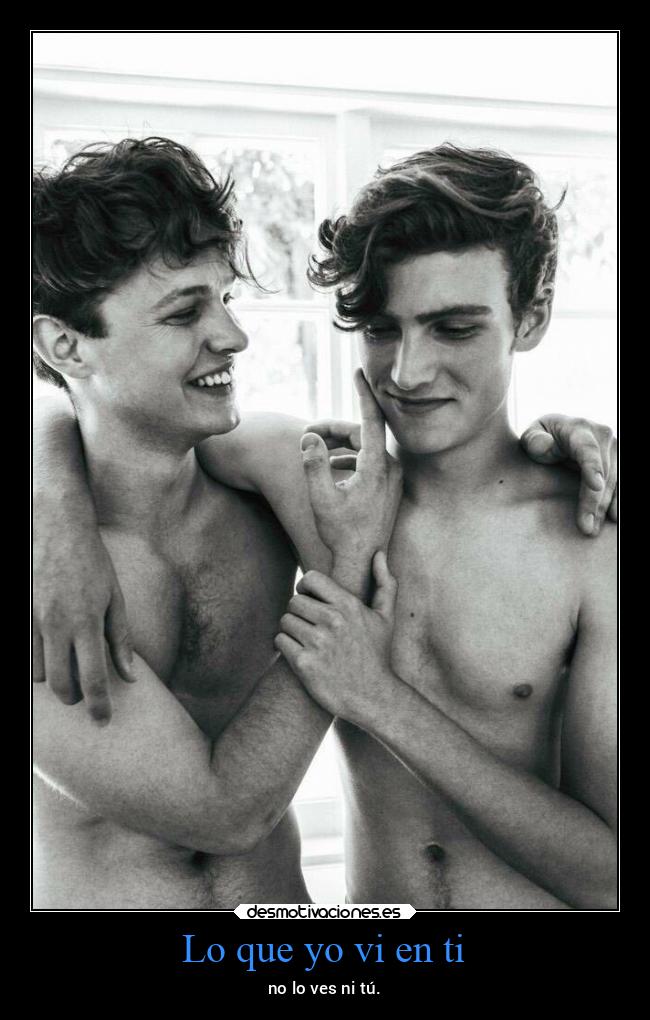 Lo que yo vi en ti - 
