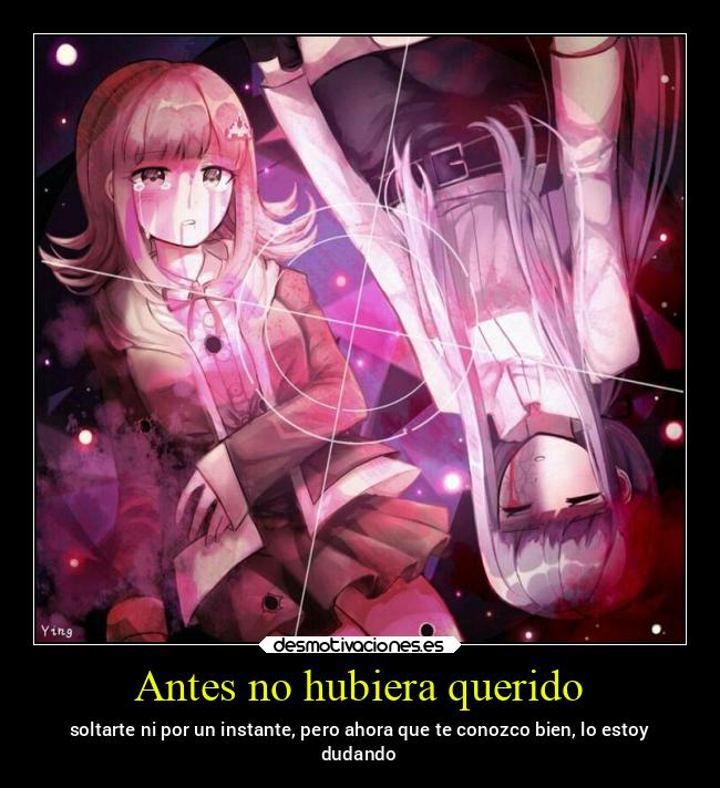Antes no hubiera querido - 