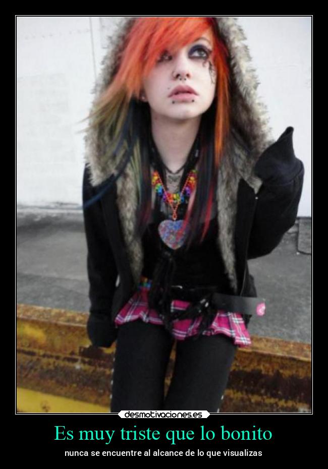 Es muy triste que lo bonito - 