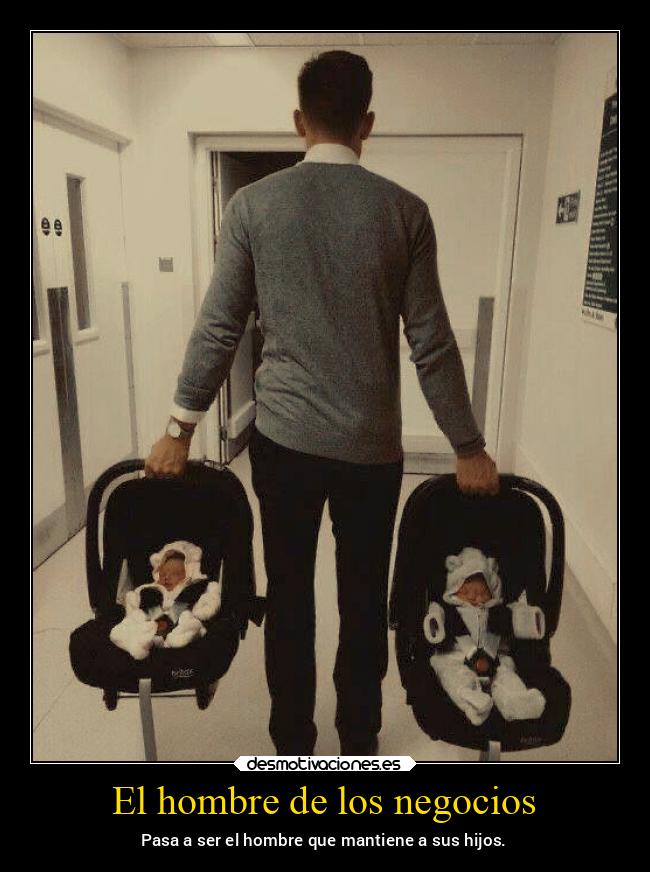 El hombre de los negocios -