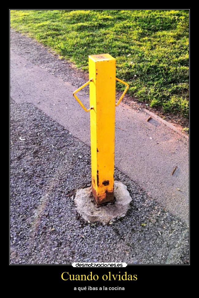 Cuando olvidas -