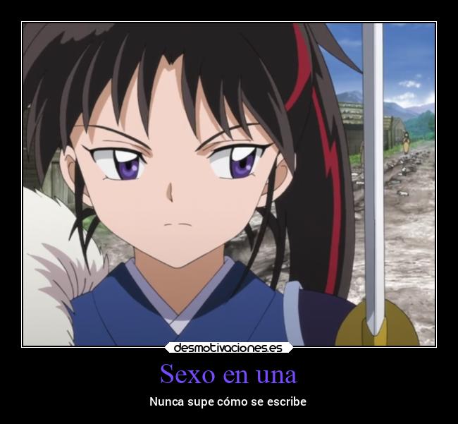 Sexo en una - Nunca supe cómo se escribe