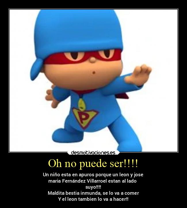 Oh no puede ser!!!! -