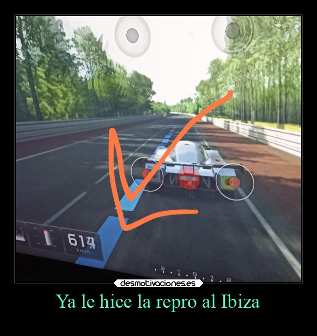 Ya le hice la repro al Ibiza -