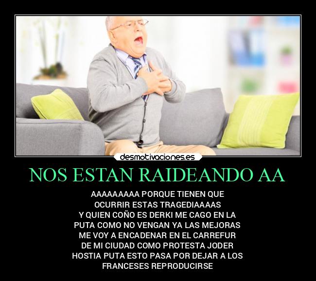 NOS ESTAN RAIDEANDO AA -