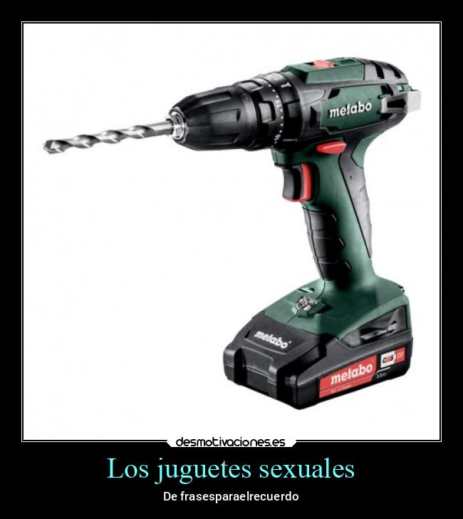 Los juguetes sexuales -