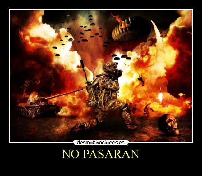NO PASARAN -
