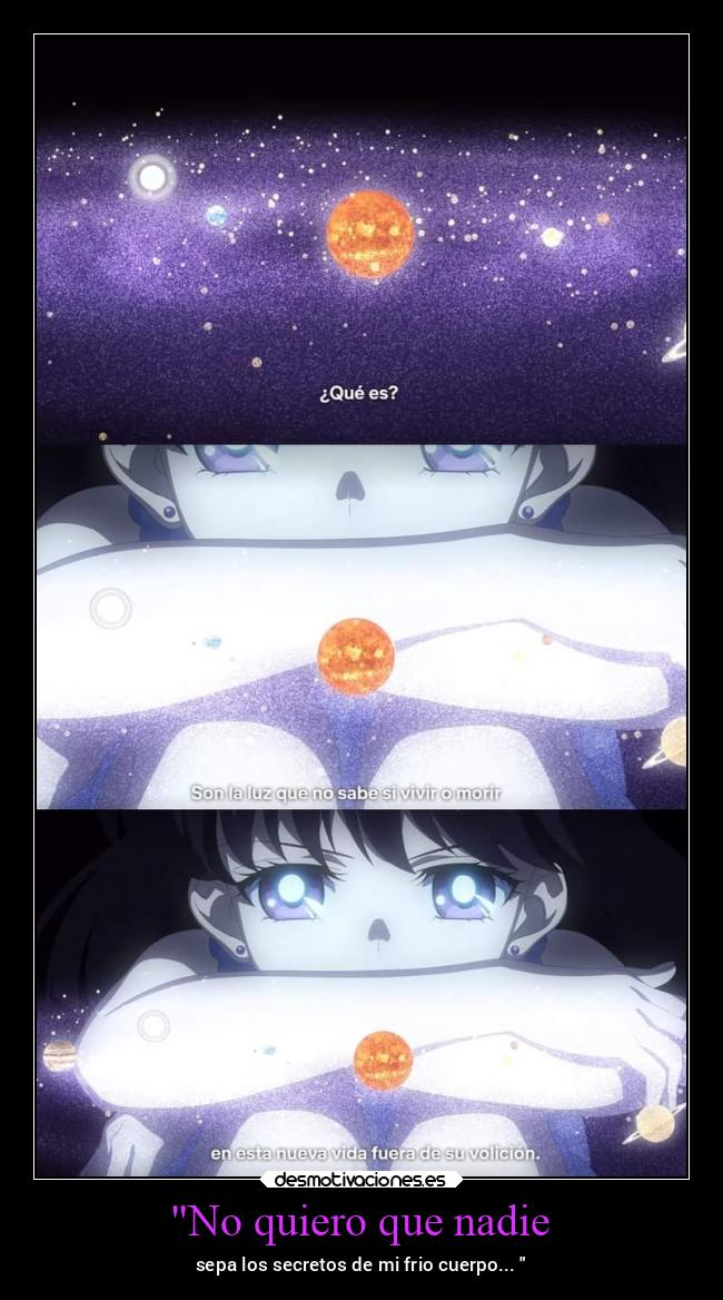 carteles alma anime desmotivaciones dolor soledad vida sailorsaturn desmotivaciones