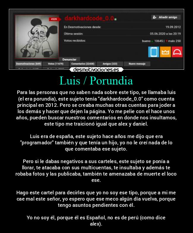 Luis / Porundia - 