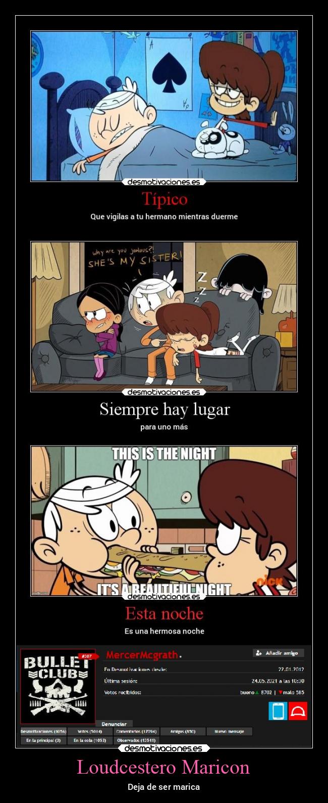 carteles caracter loudcest marica gay pendejo ascodais enfermosdemierda desmotivaciones