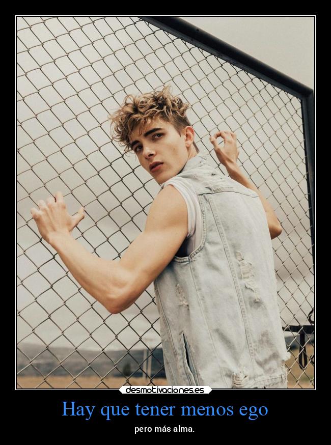 Hay que tener menos ego - 