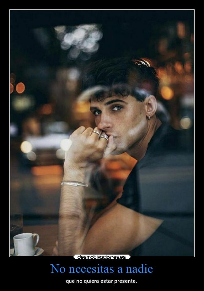 No necesitas a nadie - 