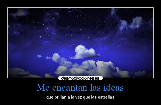 Me encantan las ideas -