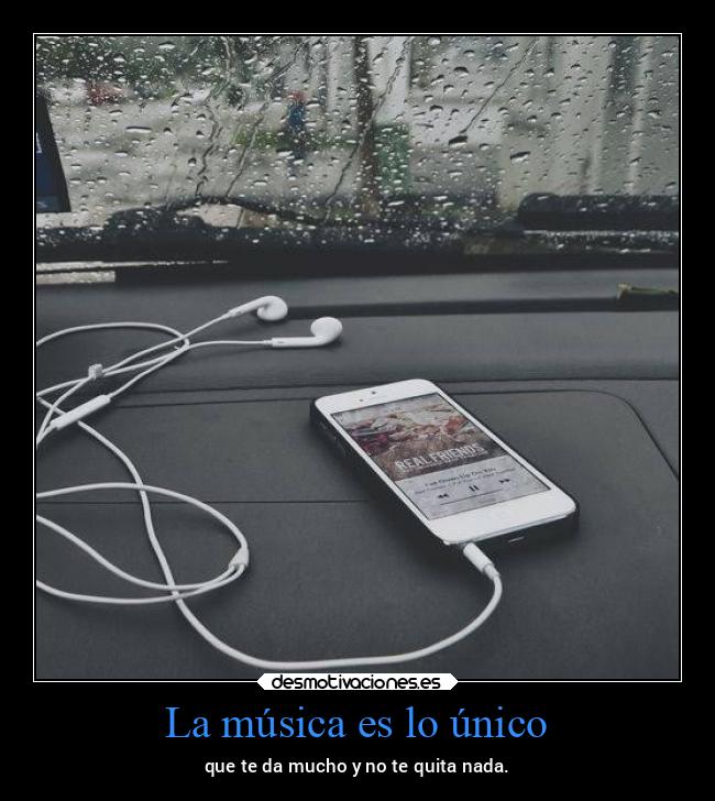 La música es lo único - 