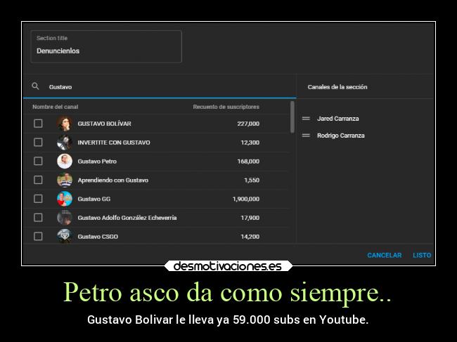 carteles politica socialismoalavenezolana petro bolivar colombia nosvamosavolvervenezuelaportantomogolico desmotivaciones