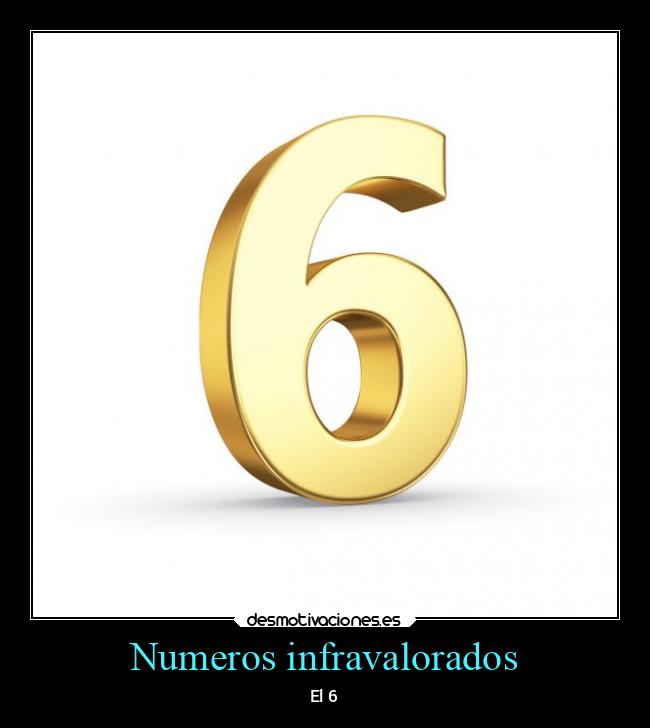 Numeros infravalorados - 