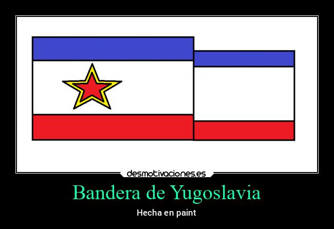 Bandera de Yugoslavia - 