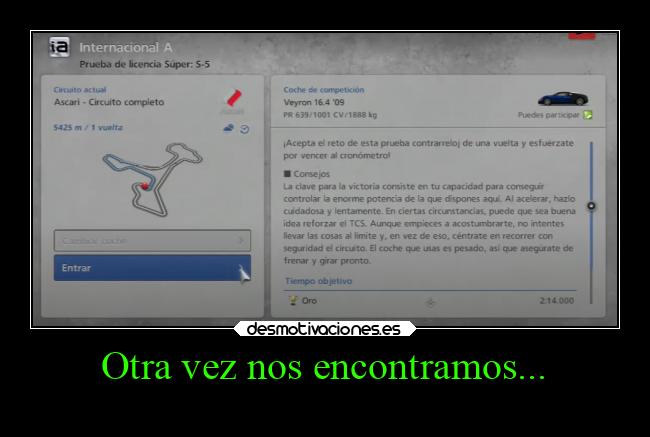 Otra vez nos encontramos... -