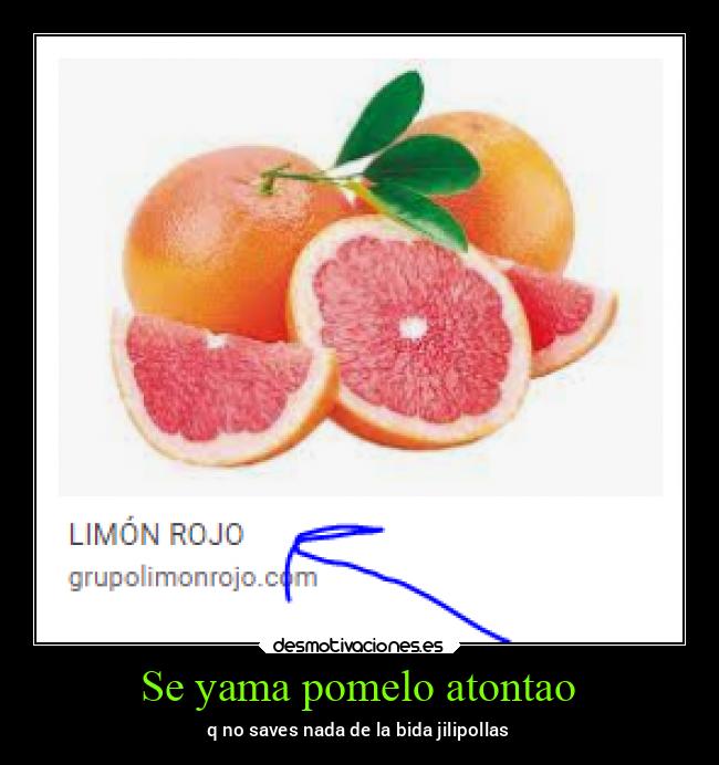 Se yama pomelo atontao -