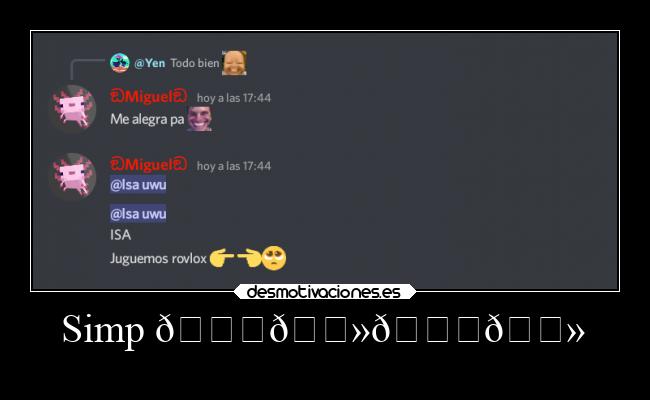 Simp 👉🏻👈🏻 -