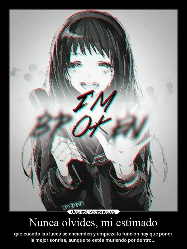 carteles alma anime frases tristeza desmotivacion circo boreafujoshi desmotivaciones