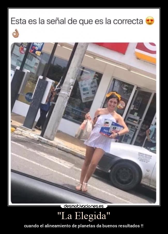 La Elegida - cuando el alineamiento de planetas da buenos resultados !!