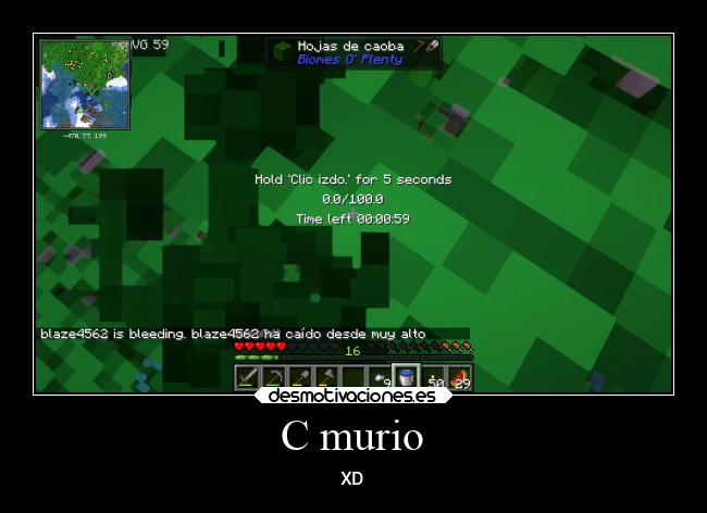 C murio - XD