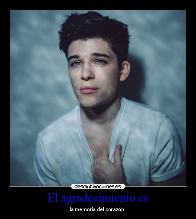 El agradecimiento es - 