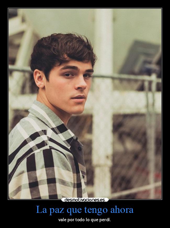 La paz que tengo ahora - 
