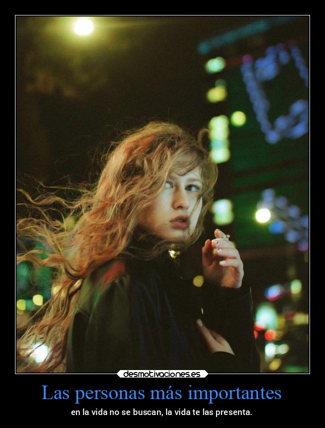 Las personas más importantes - 